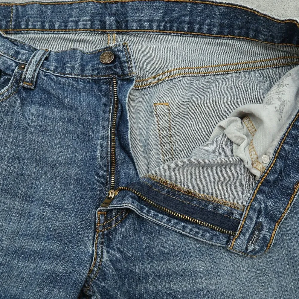 Levi's Jeans Mens Size 36x30 Blue 559 Relaxed Straight Medium Stone Wash